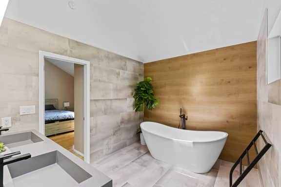 Modern Stream-front 4000 sf House